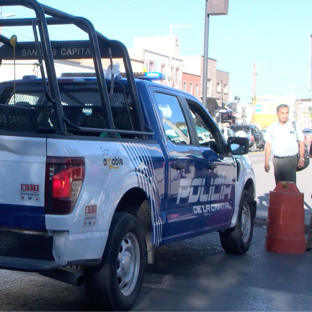 Dos Policías y un Cadete son Detenidos por Presunto Robo en SLP